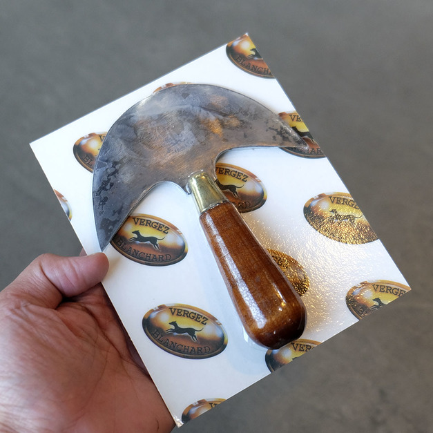 Vergez Blanchard 半圓裁皮刀(125mm) 3-604N4-125