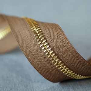 義大利 RACCAGNI 拉鍊 SUPER R系列 1CM 金色 可單雙向使用 #110