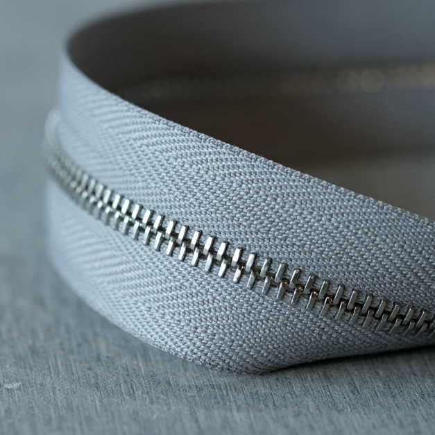 義大利 RACCAGNI 拉鍊 SUPER R系列 1CM 鎳色 可單雙向使用 #067