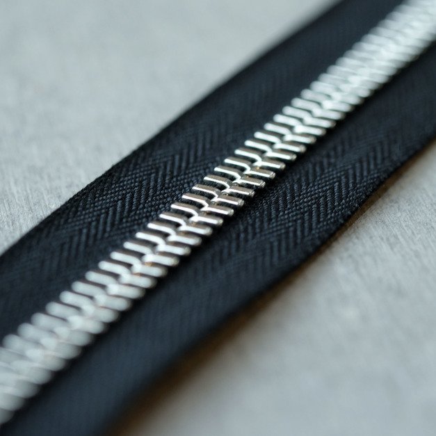 義大利 RACCAGNI 拉鍊 SUPER R系列 1CM 鎳色 可單雙向使用 #072