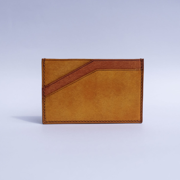 雙色 名片/卡片/票卡套 絲絨黃