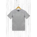 素面空白T 男T恤-灰