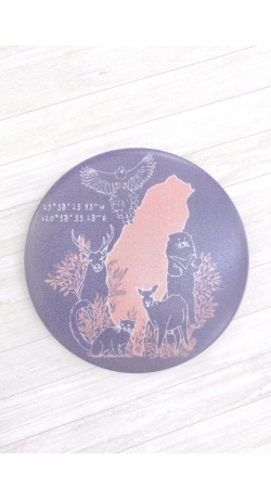 台灣原生動物徽章