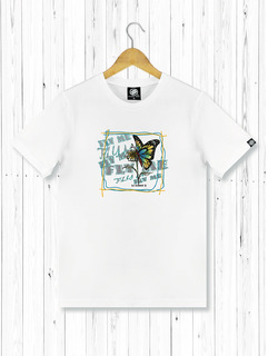 蝴蝶手繪圖 男T恤