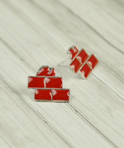 紅磚耳環