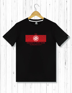 立體LOGO T 男T恤 黑灰白三色