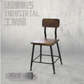 法國復古LOFT工業風餐椅 (YJ-318)_2