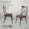 法國復古LOFT工業風餐椅 (YJ-303)_2