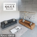雙人座沙發/頂級甩紋皮 (S3010)_1