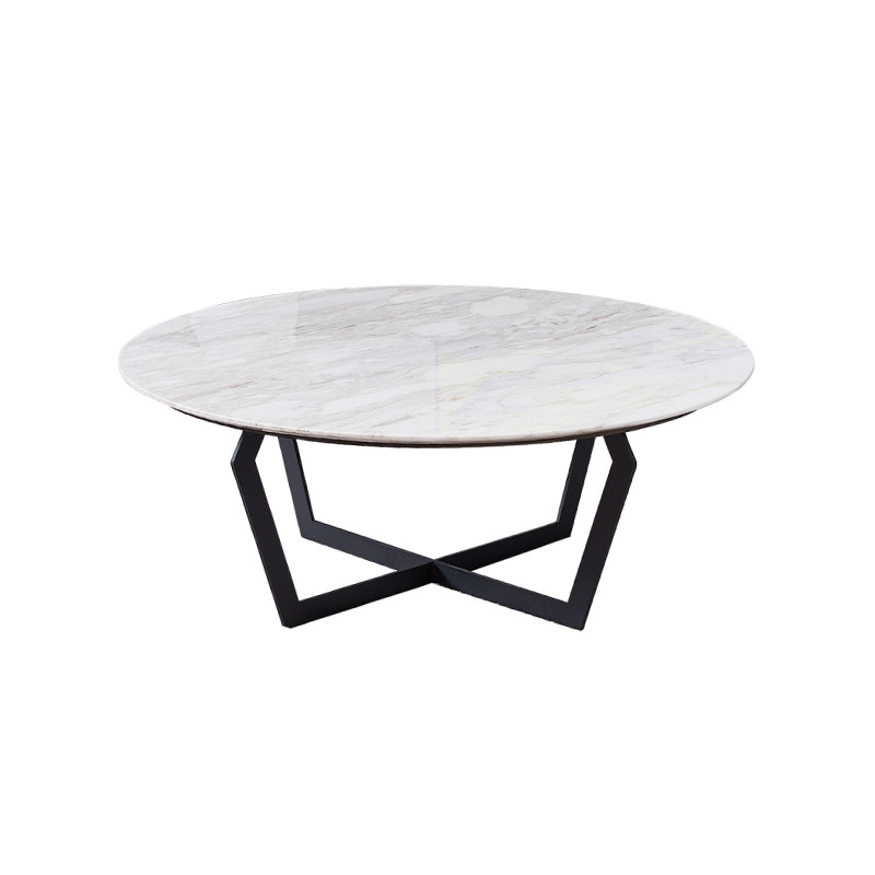 歐式簡約圓茶几 CJ9101-A 大理石
