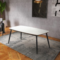 義式極簡岩板餐桌140CM (4-365)_2