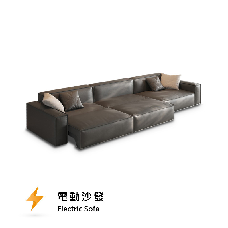 豆腐塊電動沙發 防潑防貓抓布沙發 雙人/大雙人/三人/大三人
