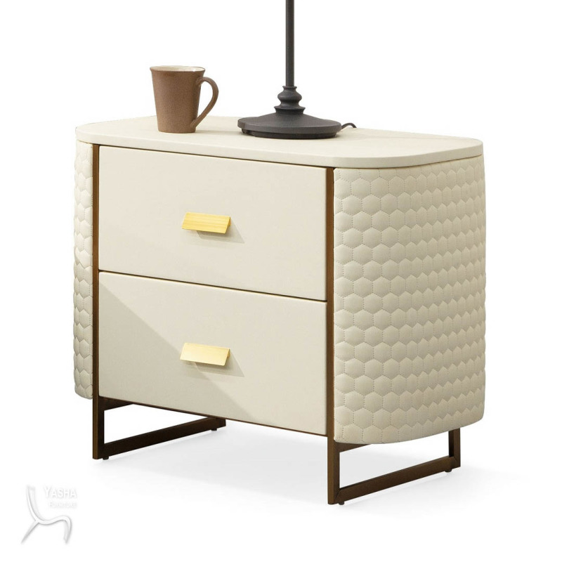 B4-03 莫內皮革床頭櫃 (KG118-50)