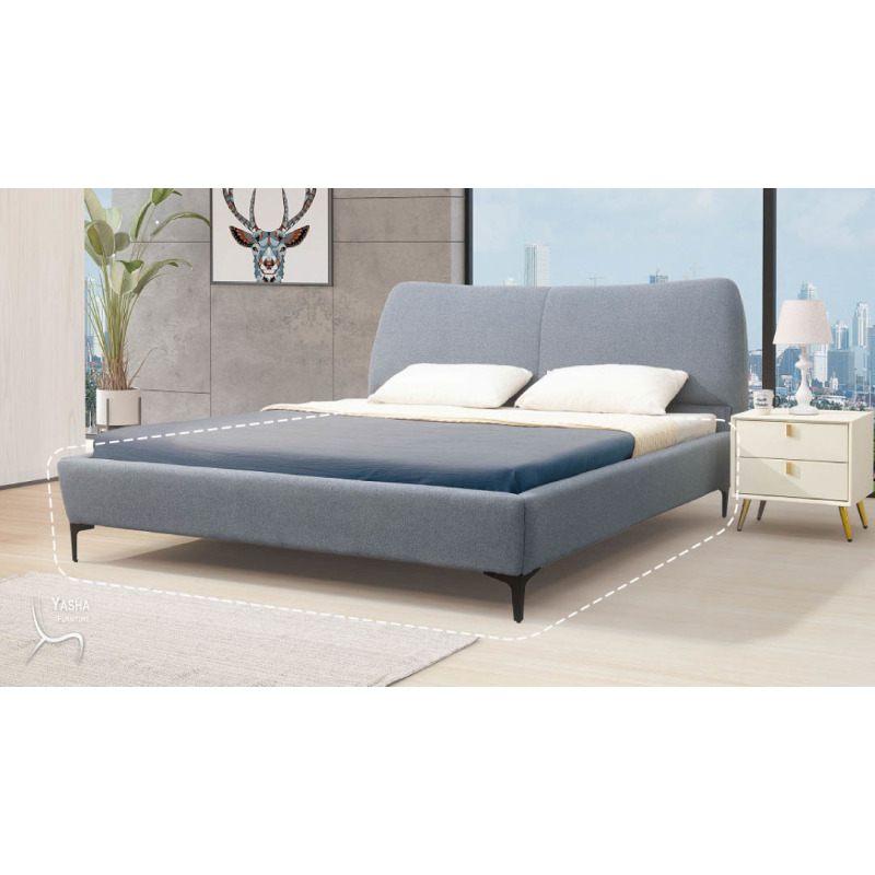  B21-04 高更5尺床台 (MJ618)(亞麻布)