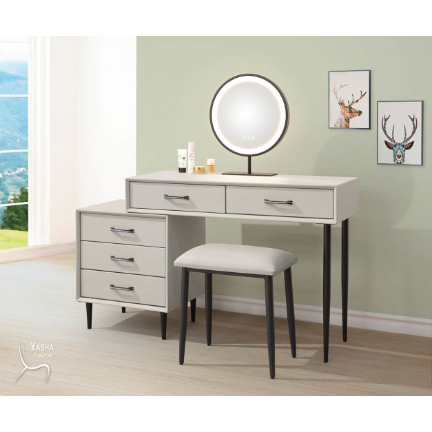 B25-02 艾米莉3.3尺伸縮鏡台 (含椅)(QL911)