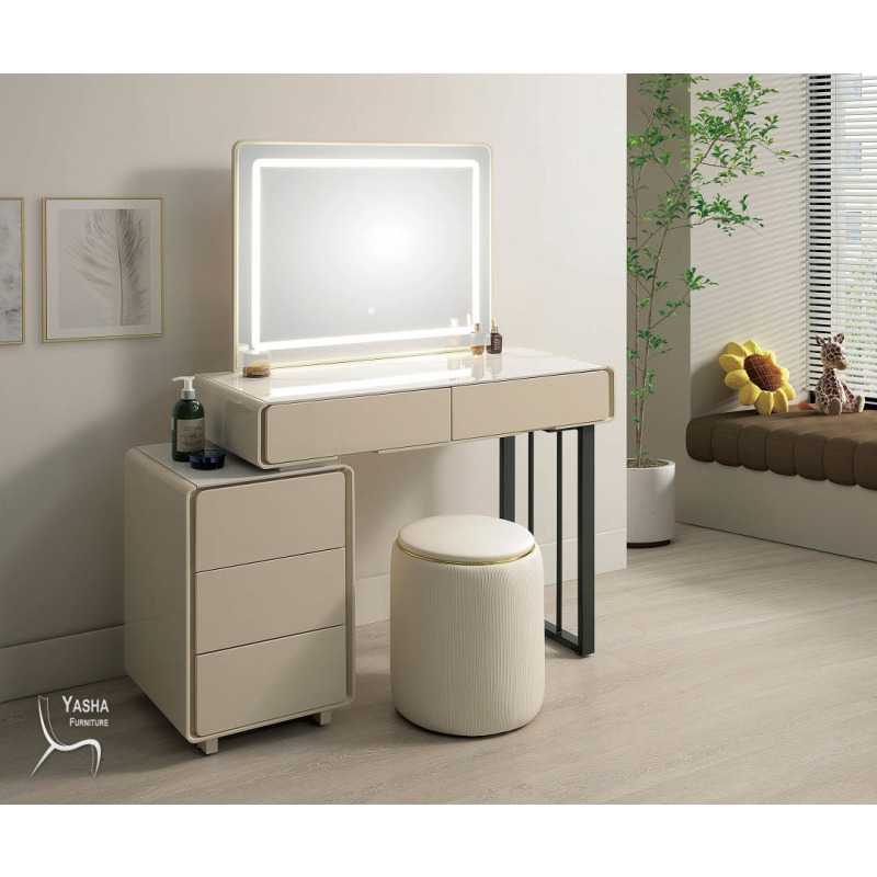B24-05 艾莉莎3.3尺伸縮鏡台 (含椅)(614)