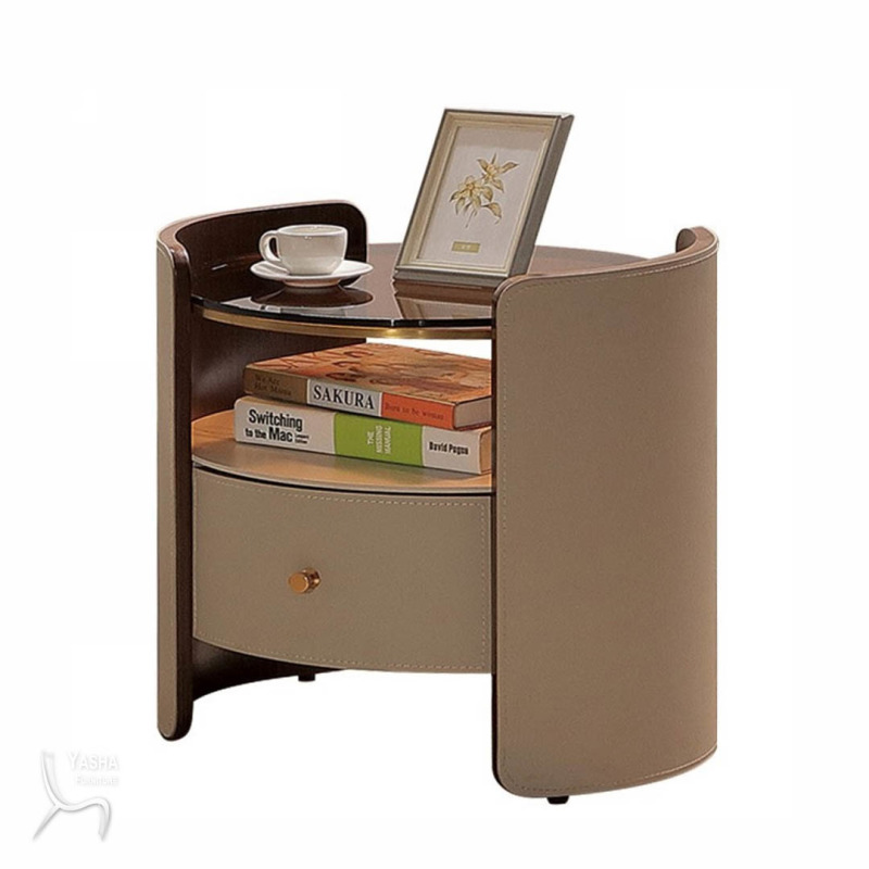 B2-03 米蘭達馬鞍皮床頭櫃 (KM020)