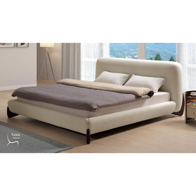 B2-02 米蘭達6尺床台 (ZG41)(泰迪絨布)