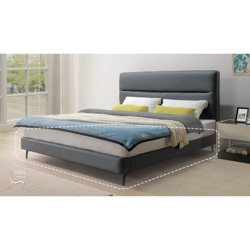 B15-03  艾倫6尺床台 (1022)(科技布)