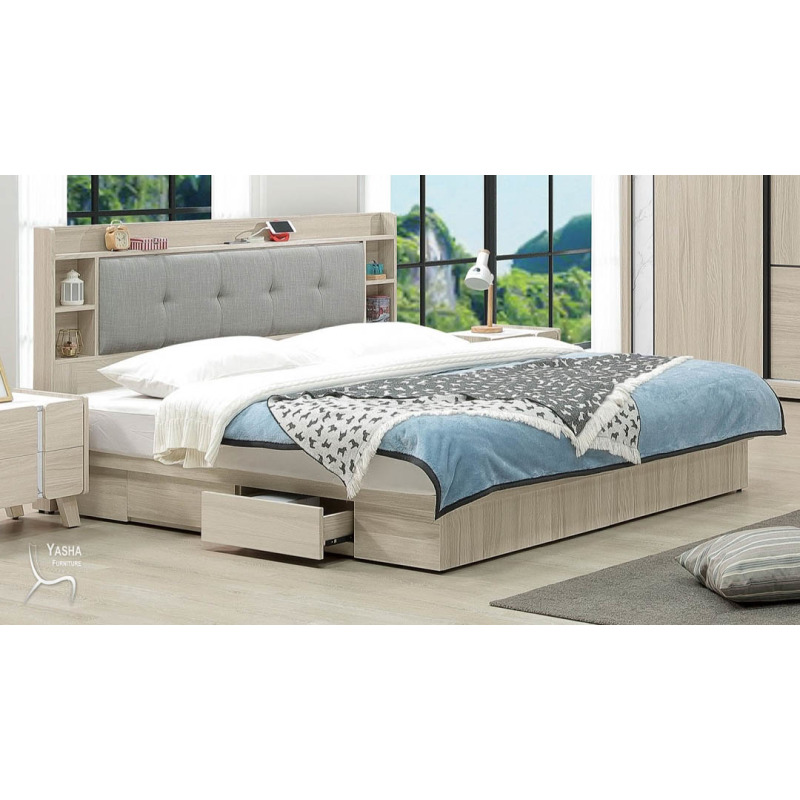 B34-04 萊米克6尺床頭片(HY902)