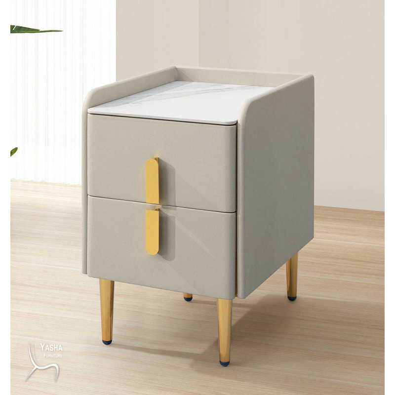 B30-02 雷克斯皮革床頭櫃(KQ777)