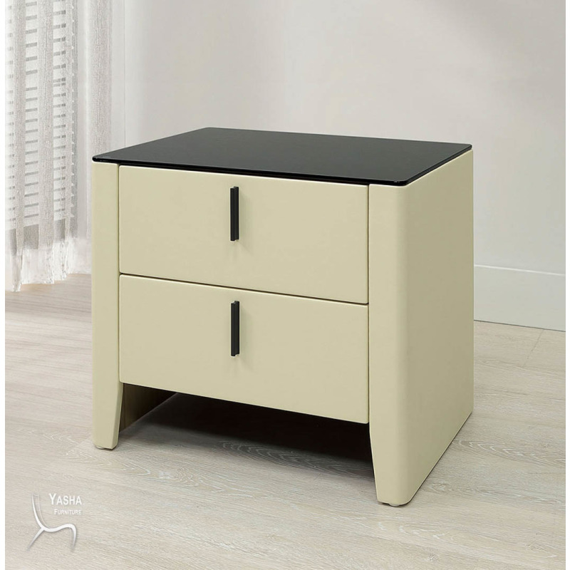 B30-04 瑞斯皮革床頭櫃(KS12)