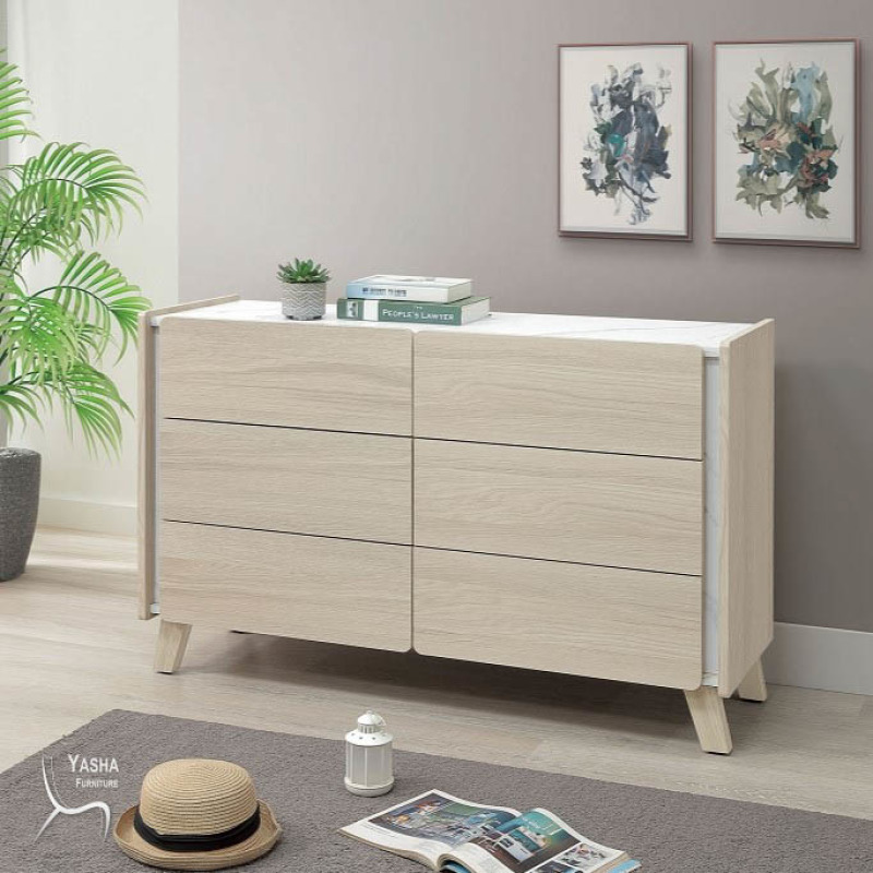 B35-04 萊米克4尺六斗櫃(HY908+HY90腳)