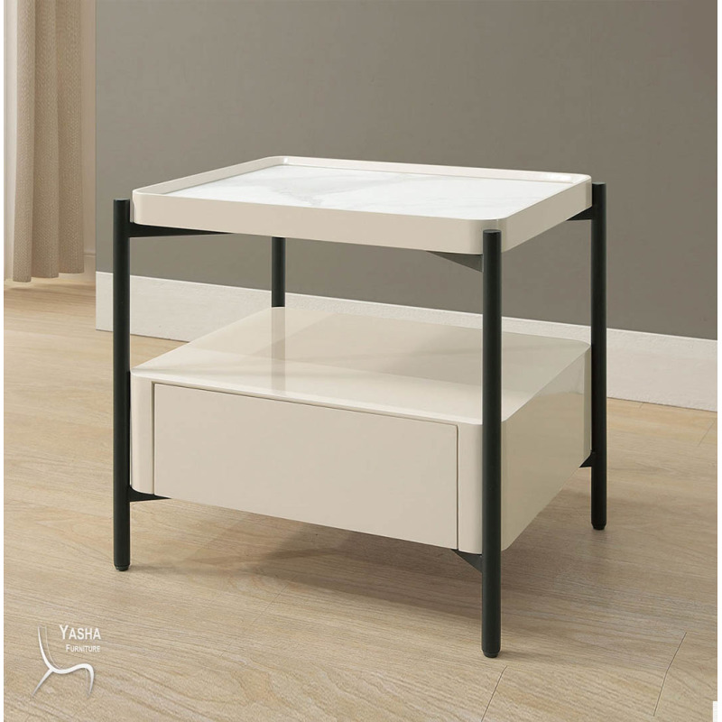 B32-02 法蘭奇床頭櫃(5851)