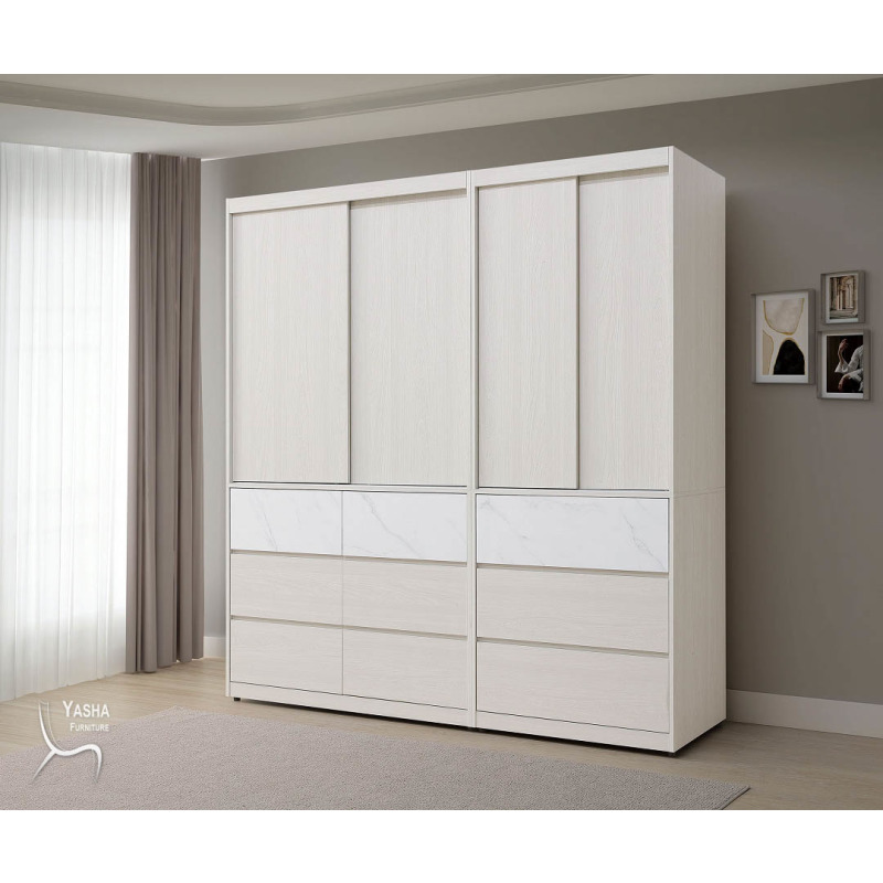 B64-01 泰倫7&times;7尺推門組合衣櫥 (L105+L106)