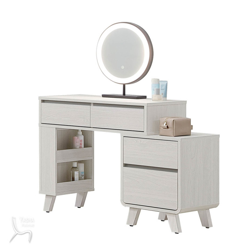 B51-10 瑞莎2.7尺伸縮鏡台 (含椅)(M353+M354+M355+J310椅_x000D_+911圓鏡)