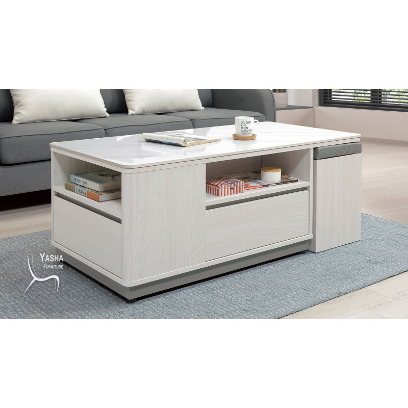 B282-02 奎格岩板大茶几 (M209+J104岩板)