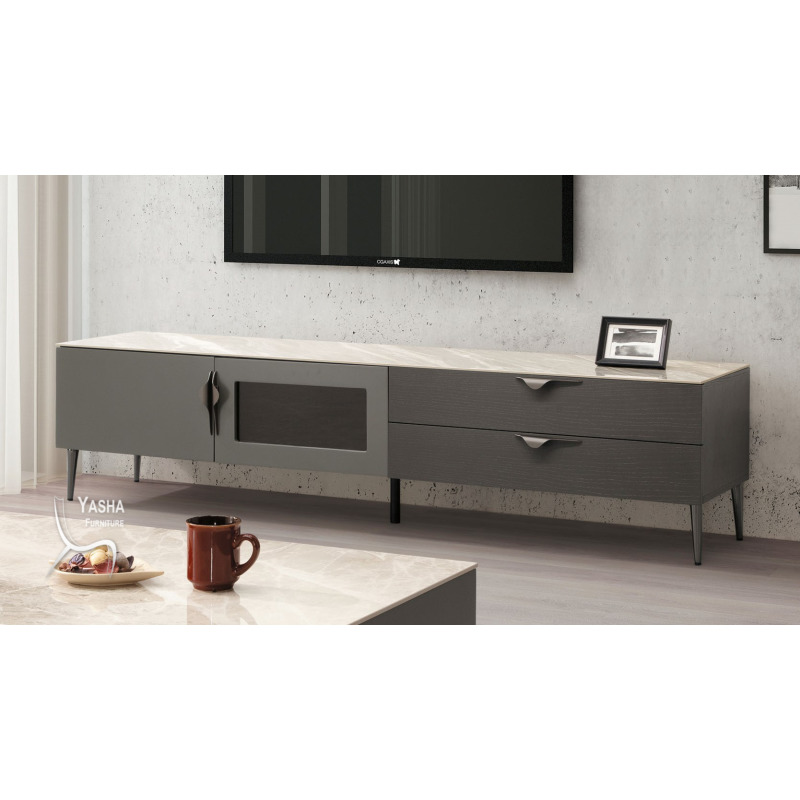 B340-04 哈爾6尺岩板長櫃 (270)