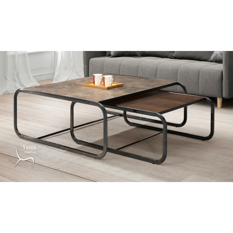 B339-07 泰倫斯陶板大茶几 (CJ786A)