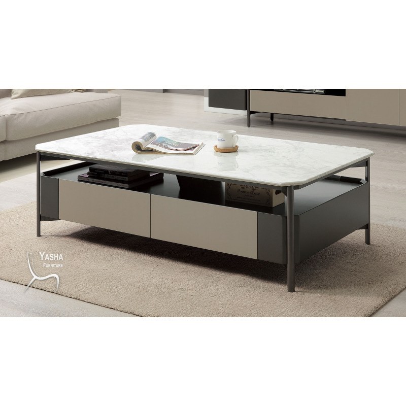 B276-01 史賓賽石面大茶几 (2275)