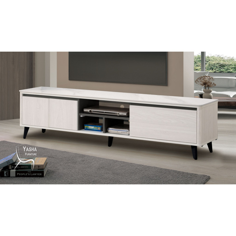 B366-04 卡森6尺岩板長櫃 (J107+J107岩板)