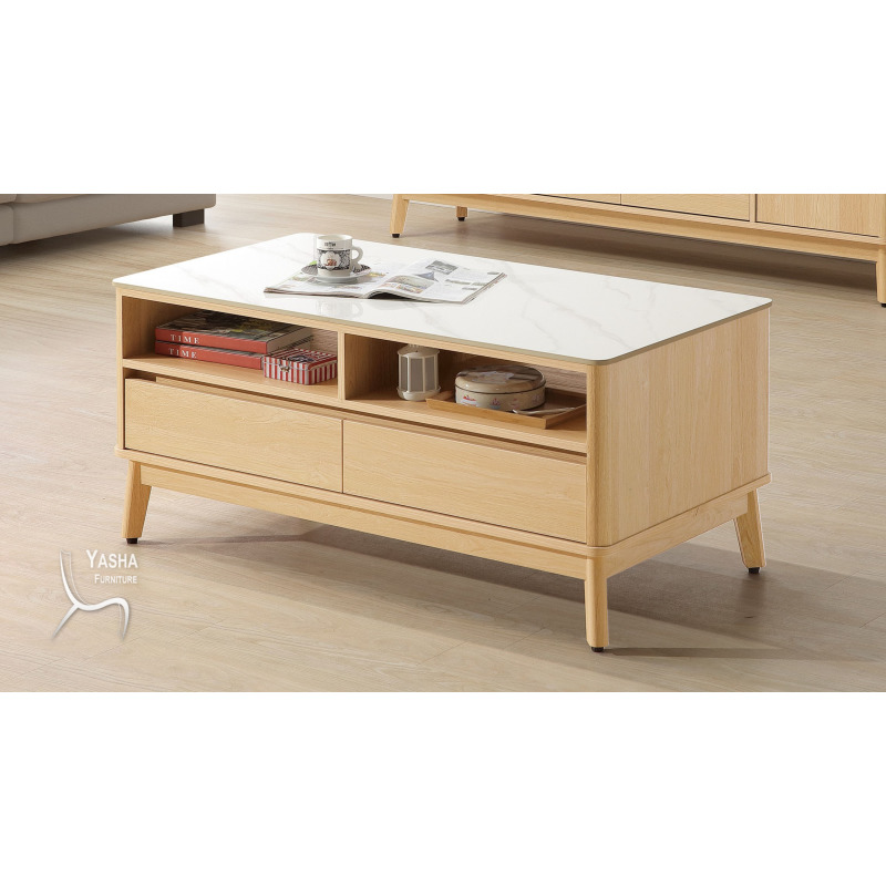 B299-02 米倫4尺岩板大茶几 (L304+J104岩板)