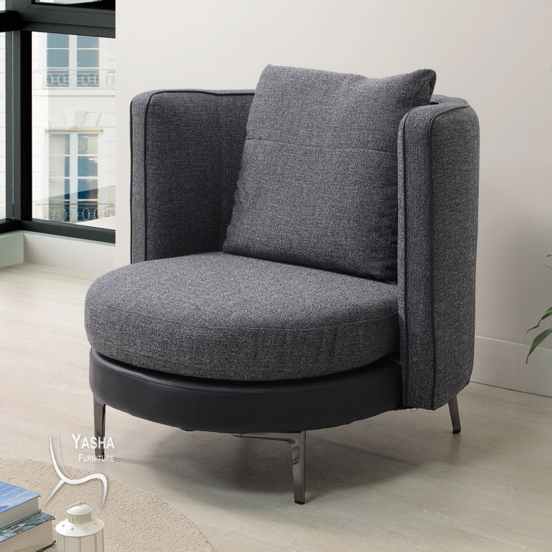 B231-02 布蘭登布休閒椅 (H312)