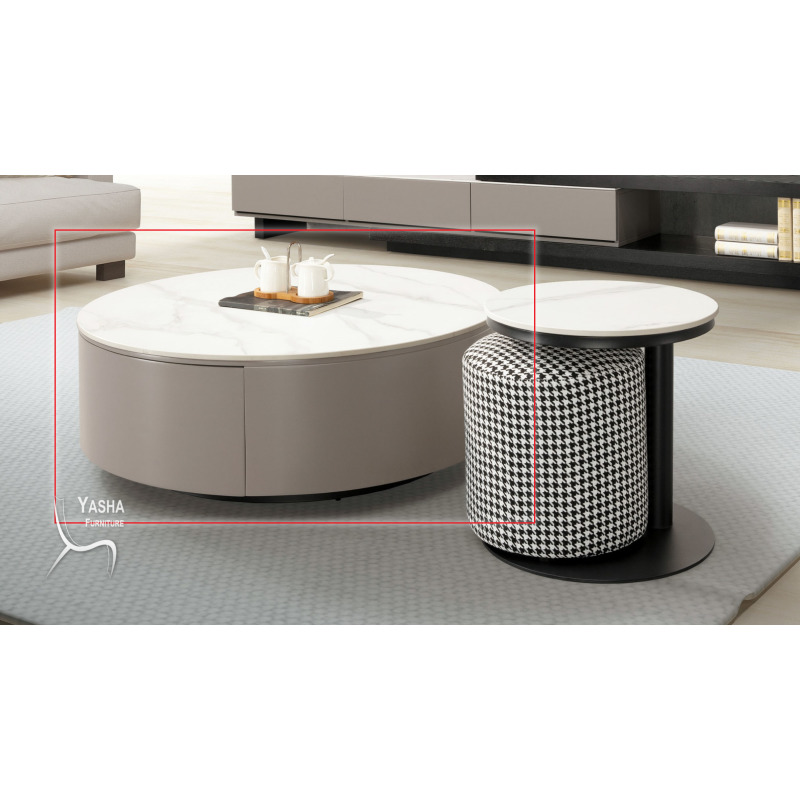 B258-01 艾塞爾岩板大茶几 (1605大)