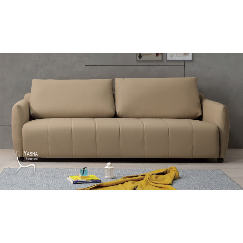 B214-02 卡森三人皮沙發 (H337三人)