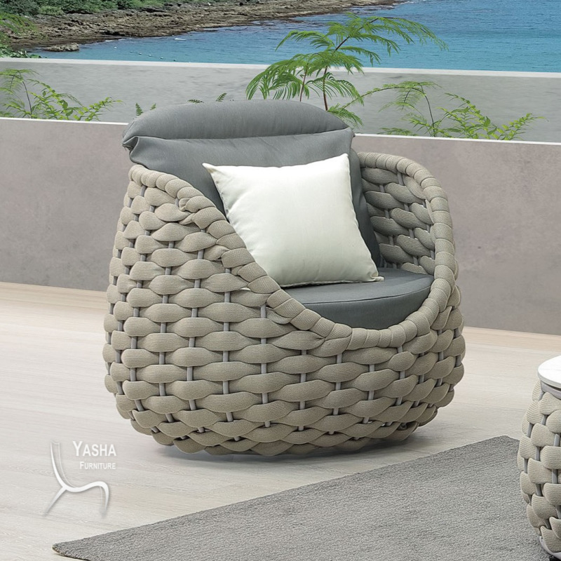 B244-01 凱莉亞戶外單人沙發椅 (YR2037S 單)