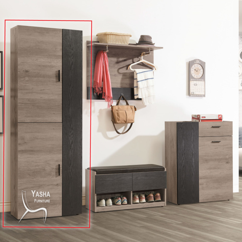 B409-01 羅伯特2.4尺高鞋櫃 (D251)