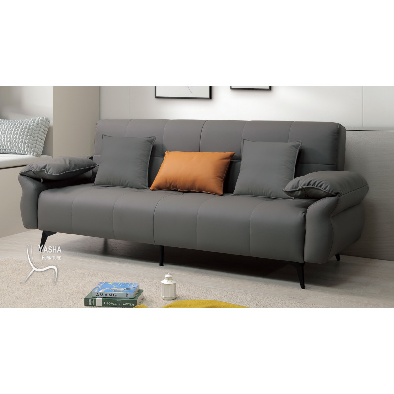 B223-02 亞柏特皮沙發床 (1618)