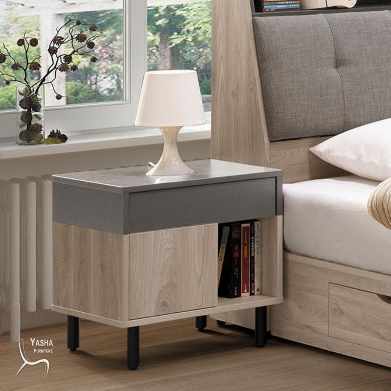 B113-01 華沙床頭櫃 (G303)