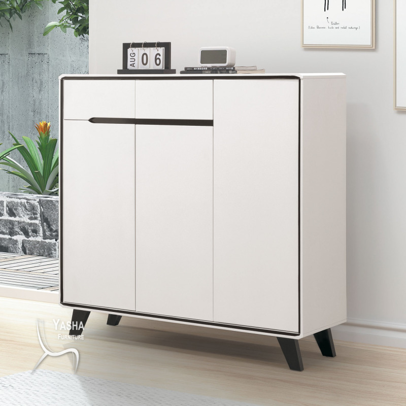 B406-02 歐恩3.3尺亮面鞋櫃 (MD1864)