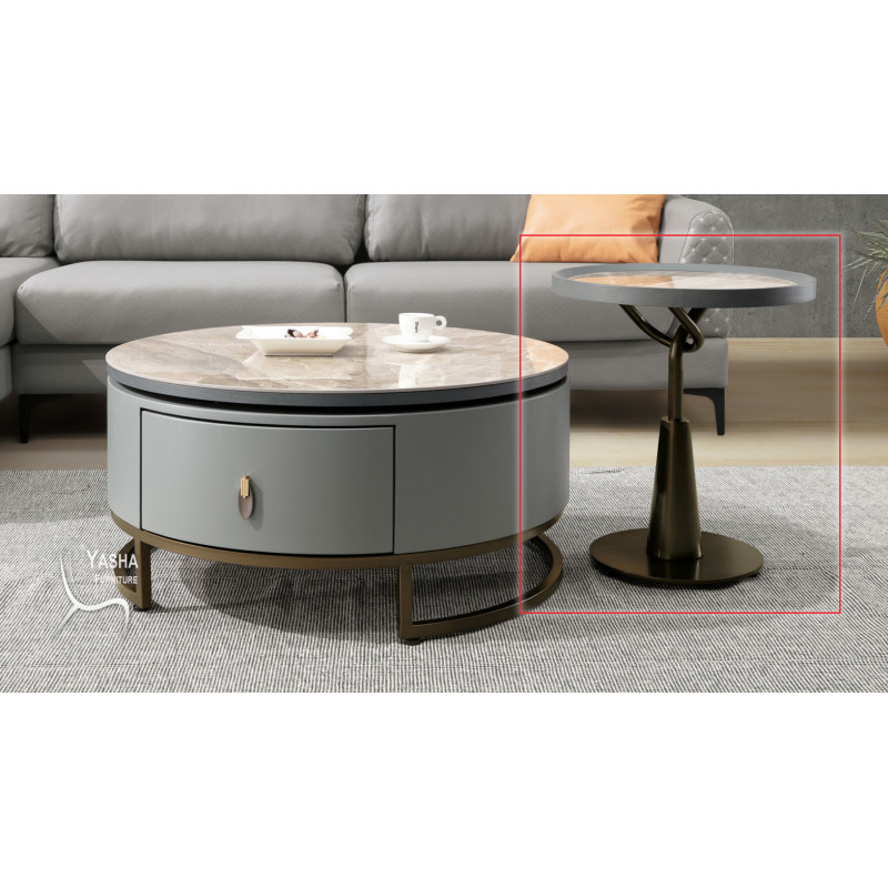 B257-03 布萊恩岩板小茶几 (9629小)