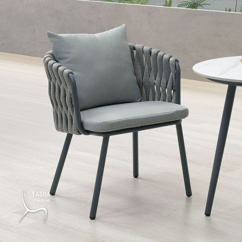 B246-03 喬治亞戶外休閒椅 (YR4000C 深灰)