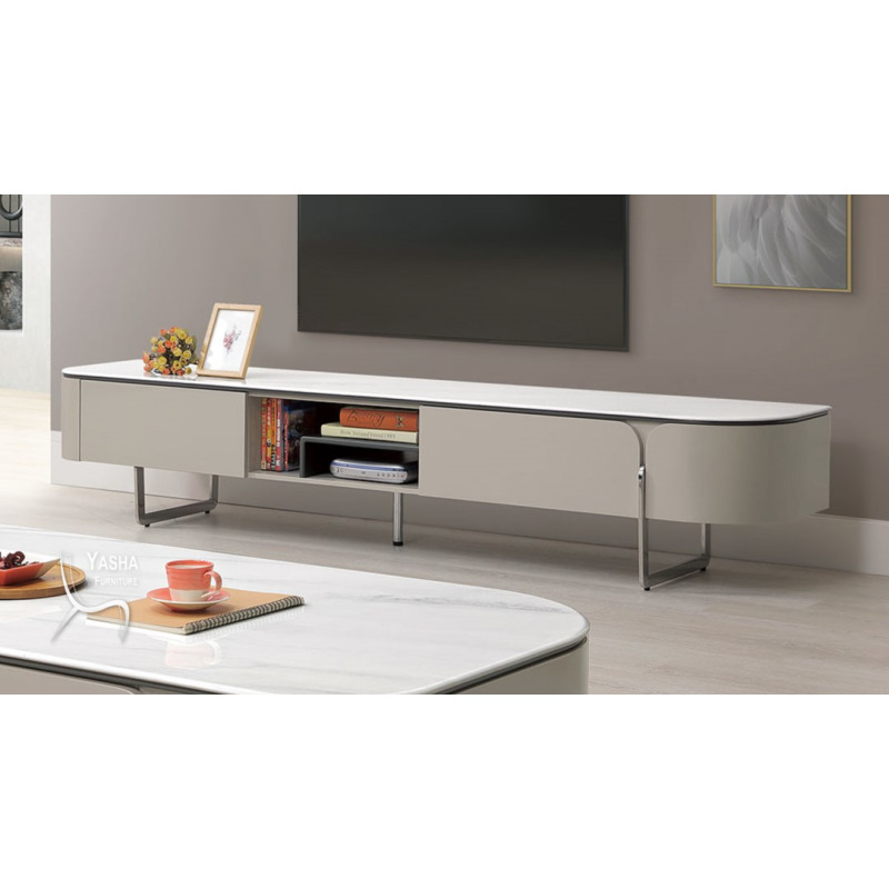 B355-01 艾維克7.3尺石面長櫃 (2482)