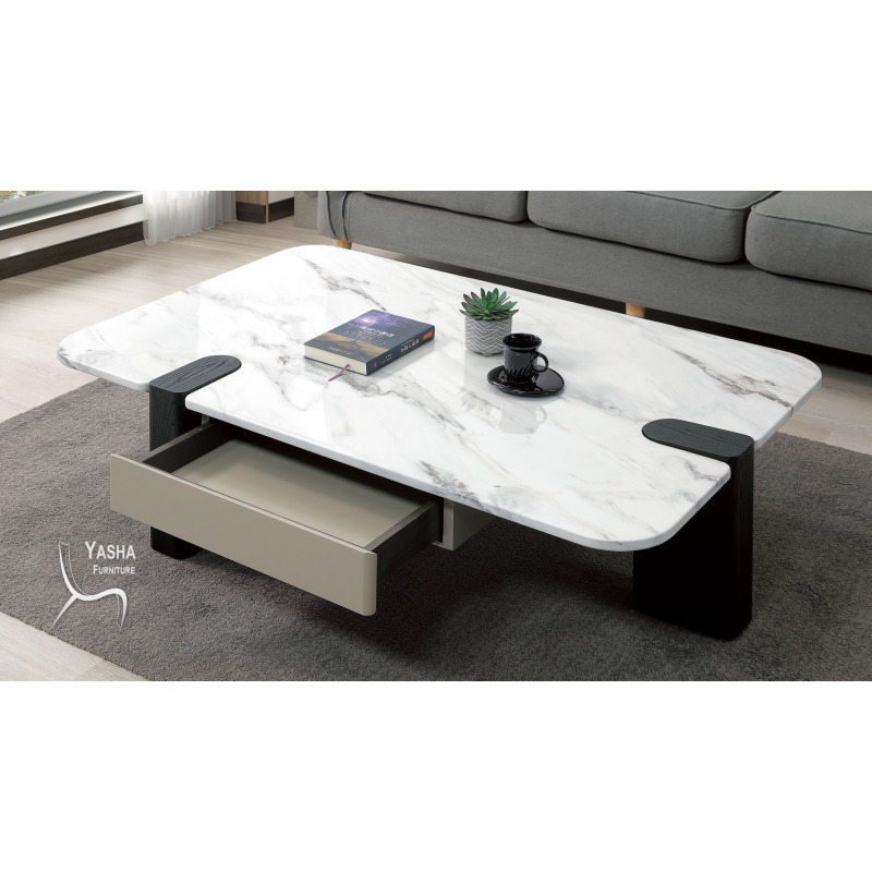 B305-02 喬斯林石面大茶几 (TC415)
