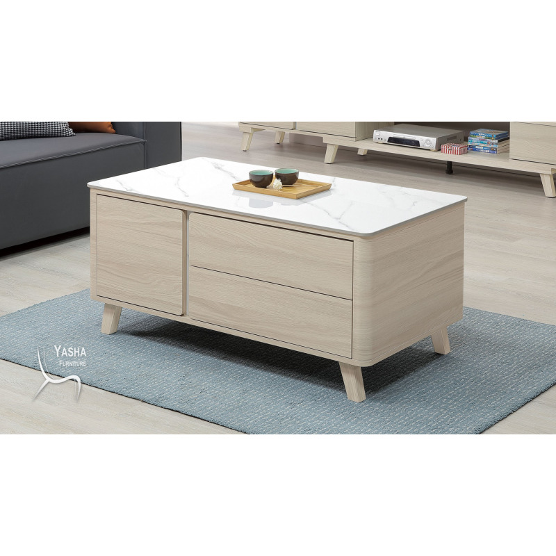 B283-01 萊米克4尺岩板大茶几 (HY931+HY931岩板)