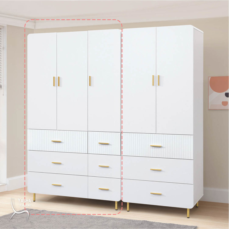 B96-03 溫斯頓4×7尺衣櫥 (J506)